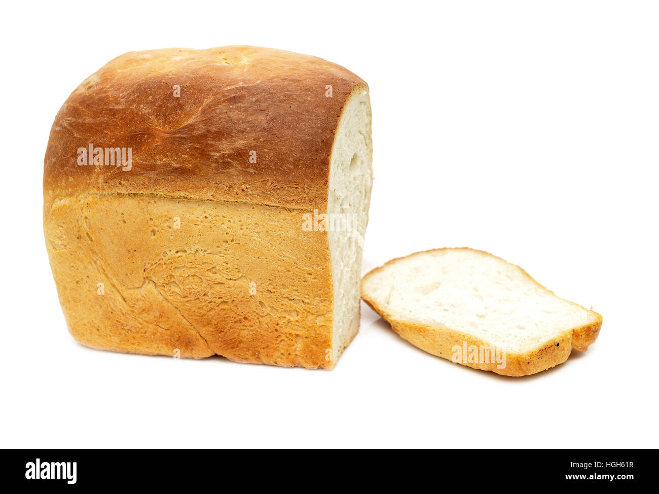 bread isolated on white background Stock Photo - Alamy