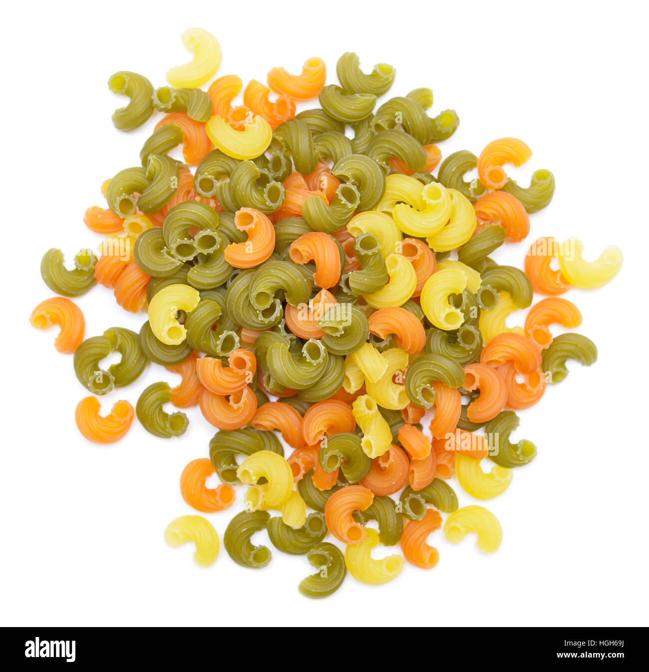 pasta isolated on white background Stock Photo - Alamy