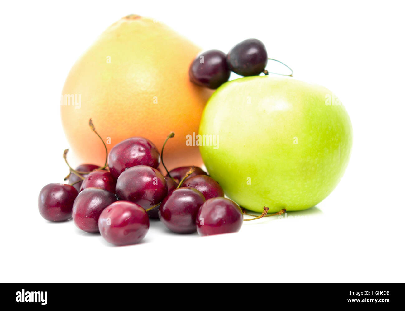 fruits isolated on white background Stock Photo