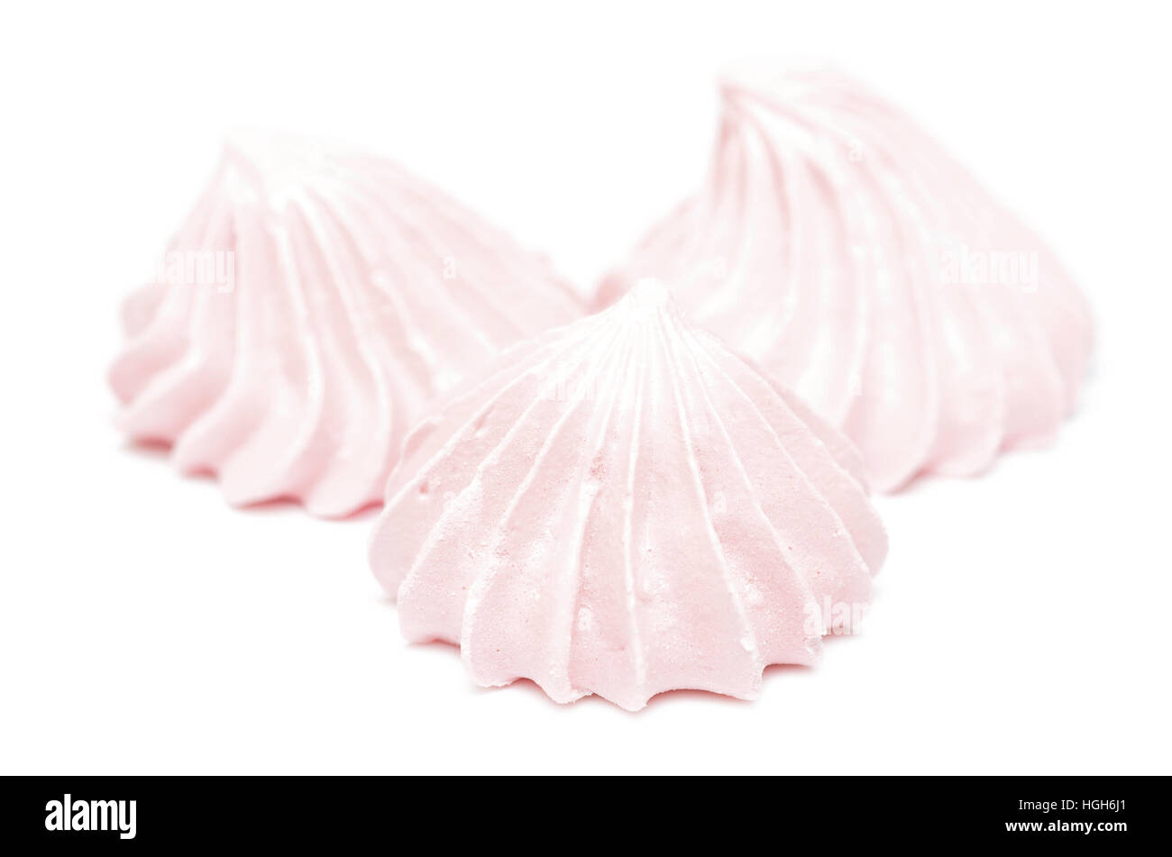 marshmallows isolated on white background Stock Photo - Alamy