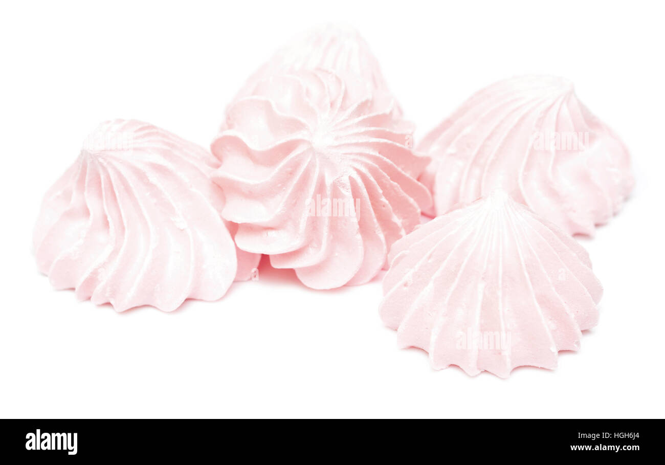marshmallows isolated on white background Stock Photo - Alamy