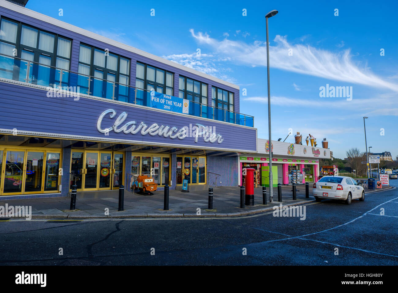 Clarence Pier, Southsea, Hampshire, England, United Kingdom Stock Photo