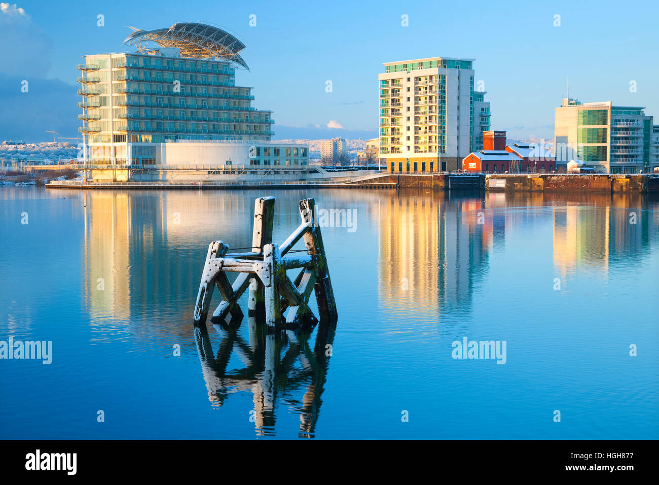 Cardiff Bay, Cardiff, Wales, UK Stock Photo