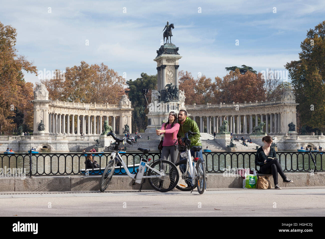 Retiro park by bike (Self guided bike tour)