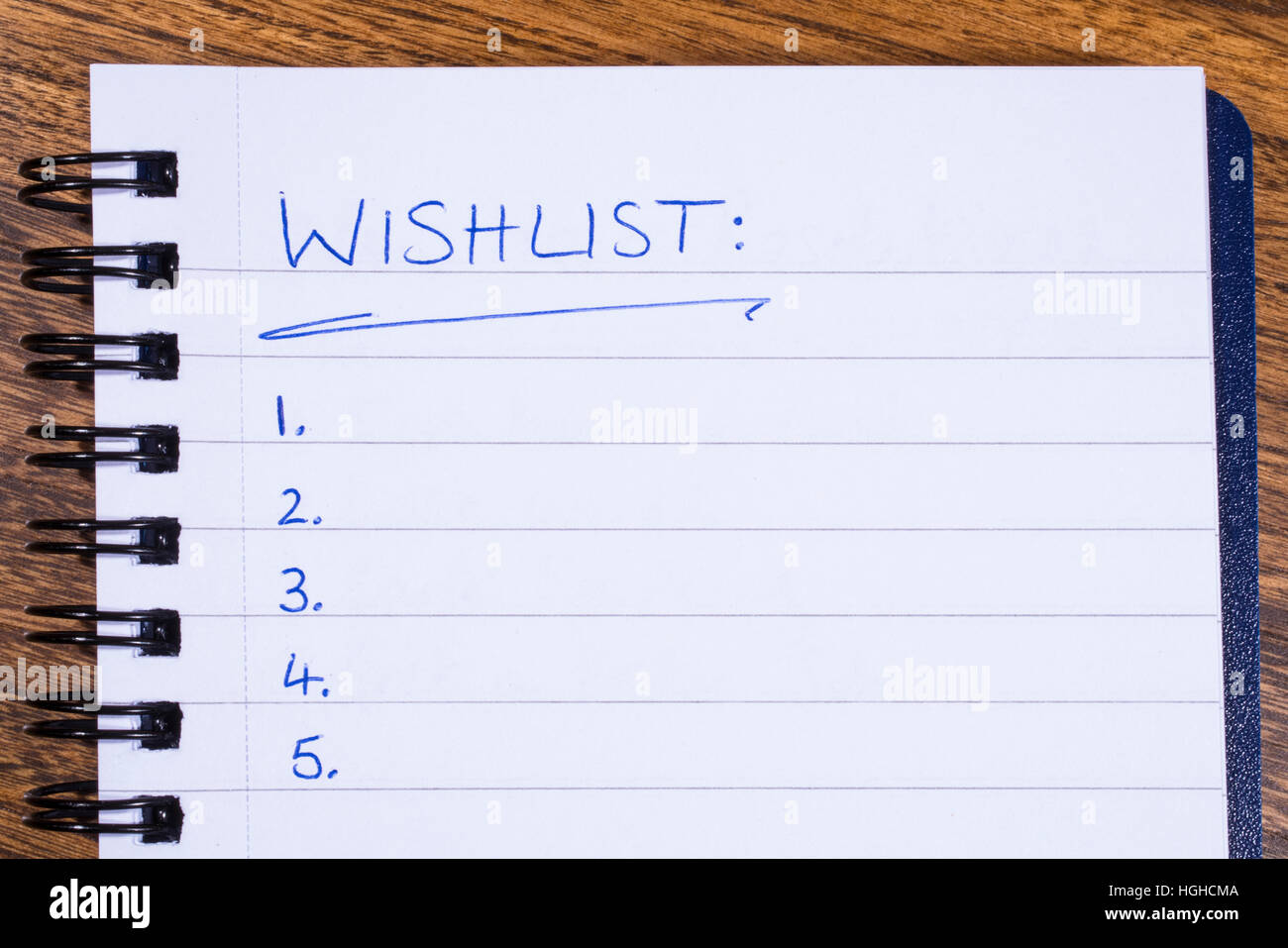 Wishlist hi-res stock photography and images - Alamy