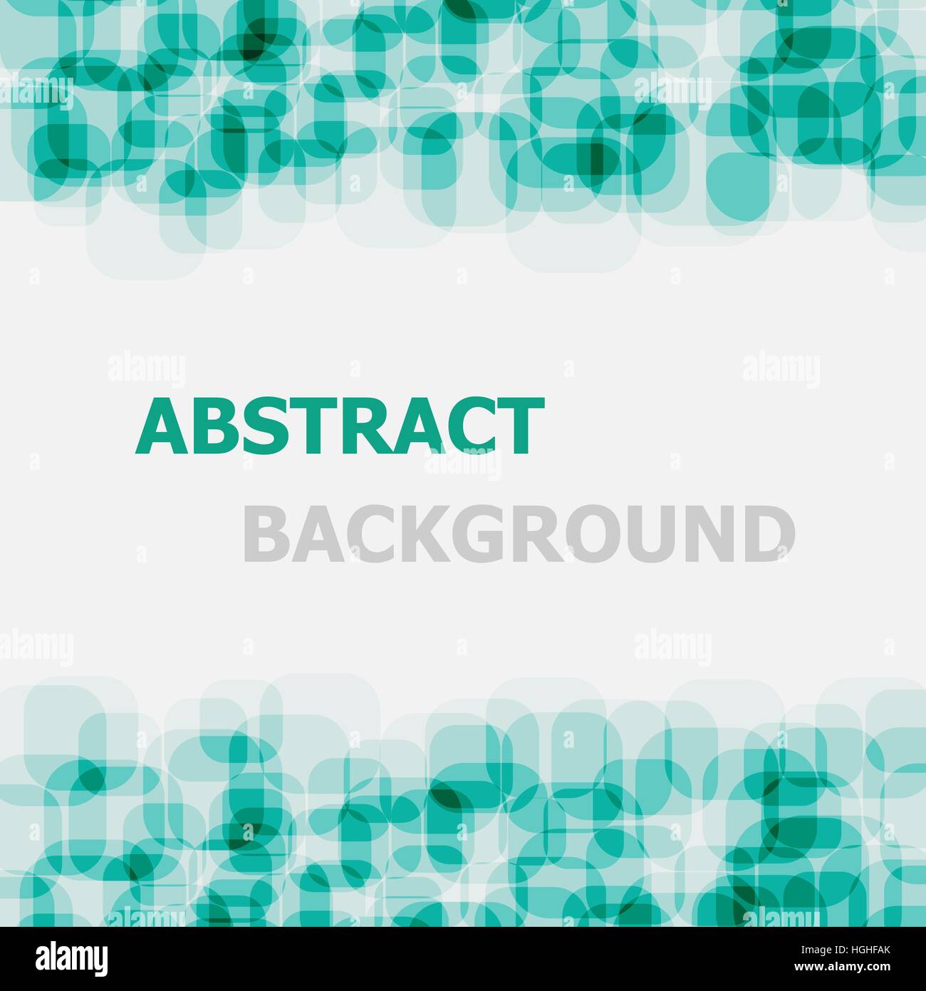 Abstract green rounded rectangle overlapping background, stock vector ...