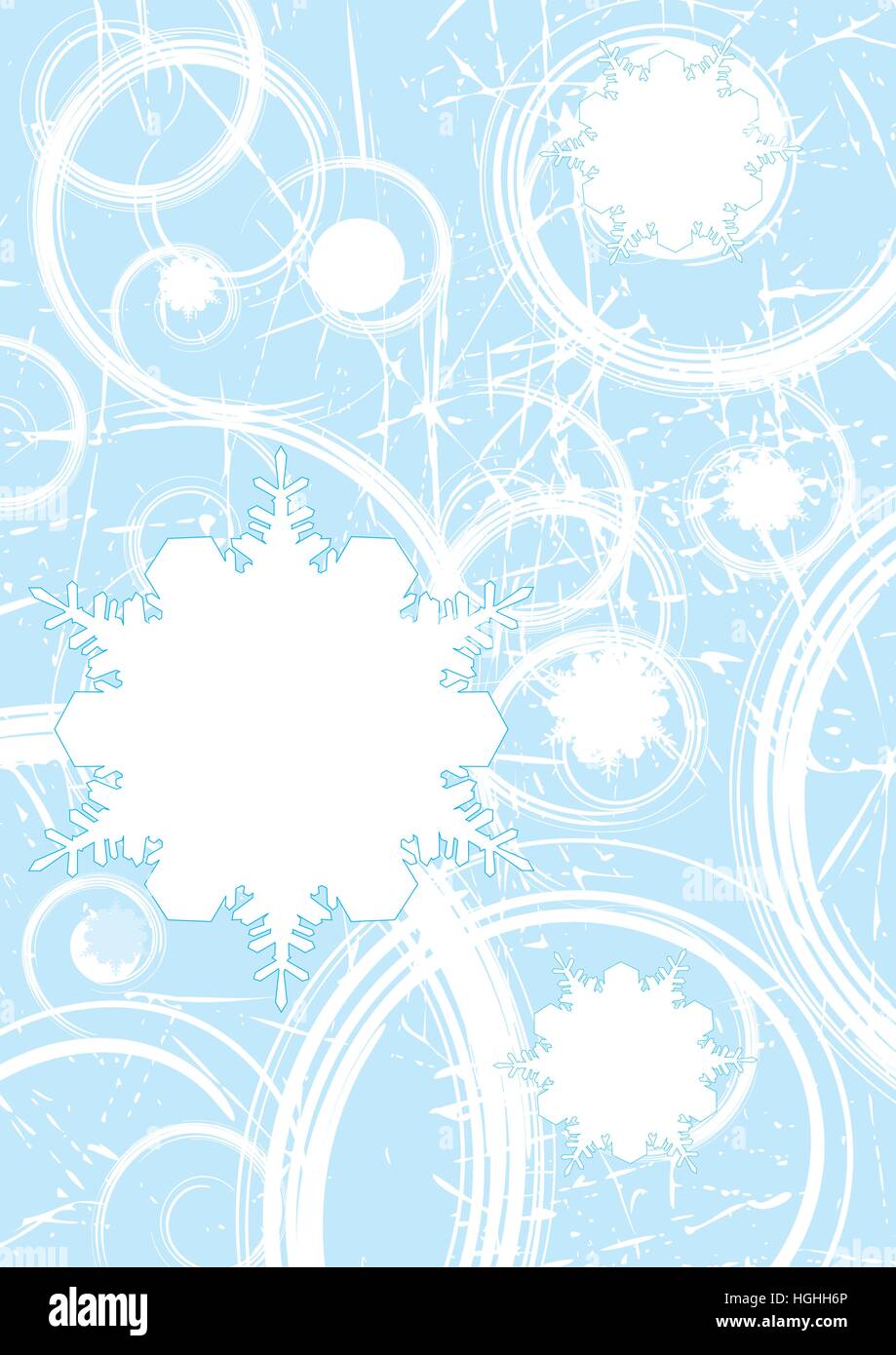 Abstract winter background Stock Vector