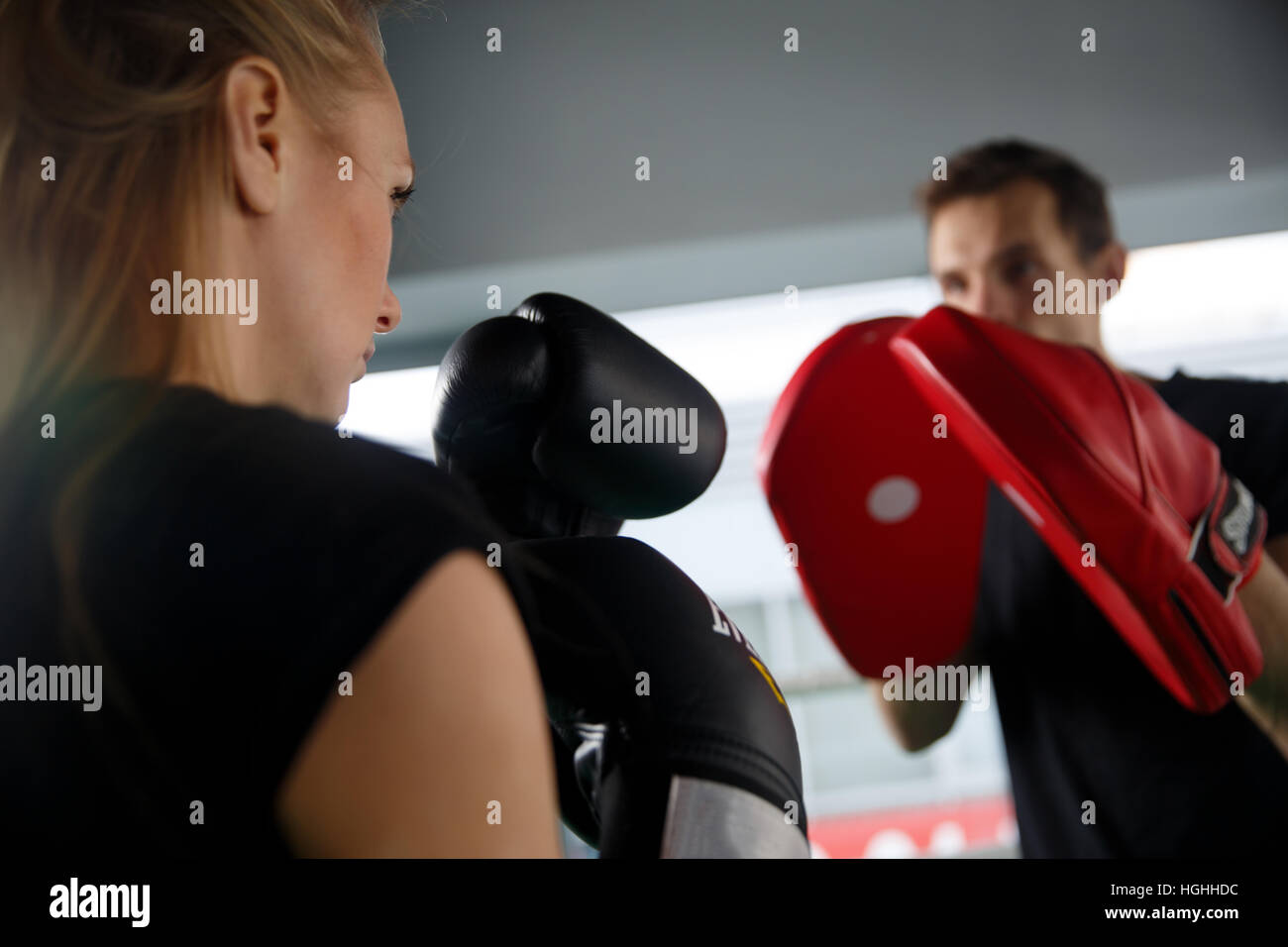 Boxercise Man High Resolution Stock Photography and Images - Alamy