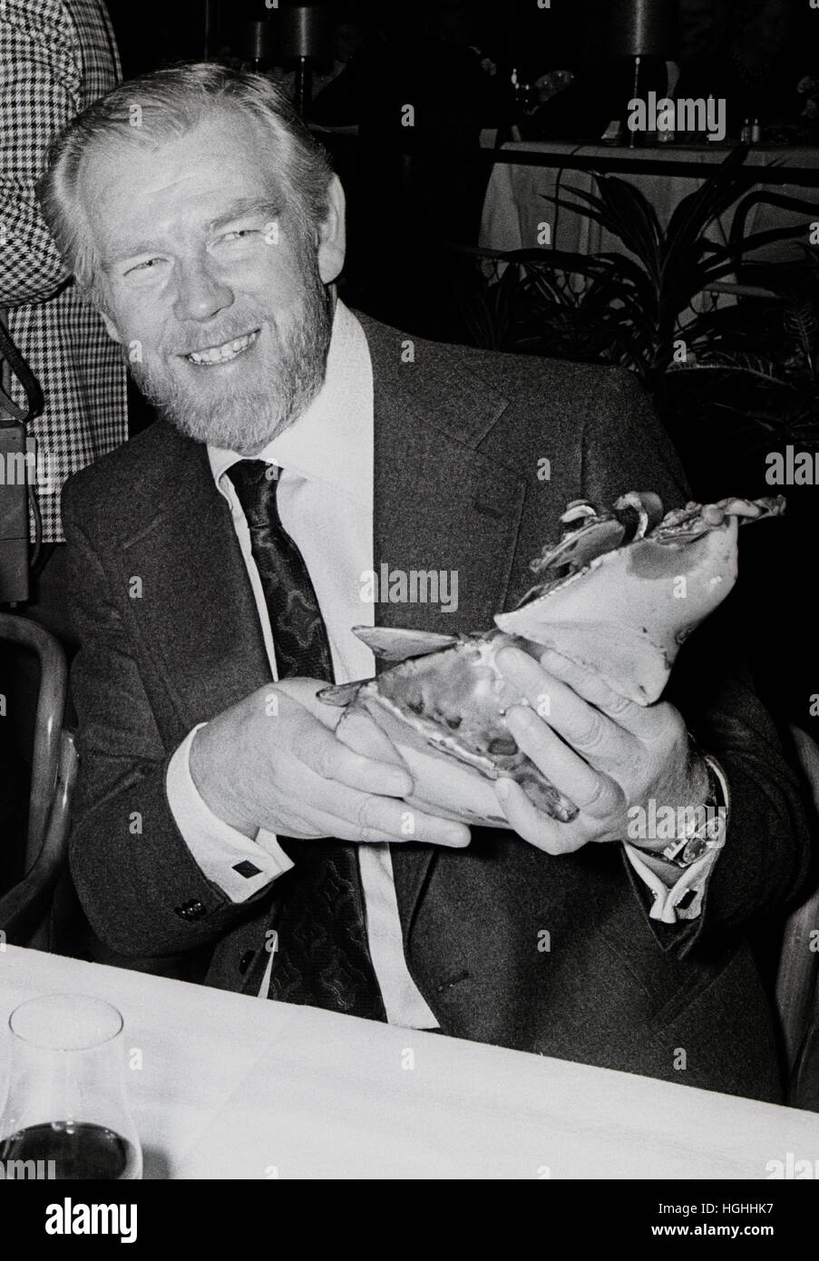 SVEN NYQVIST Cinematographer with a Guldbaggen for best Cinematography in the Swedish film in 1973 Stock Photo