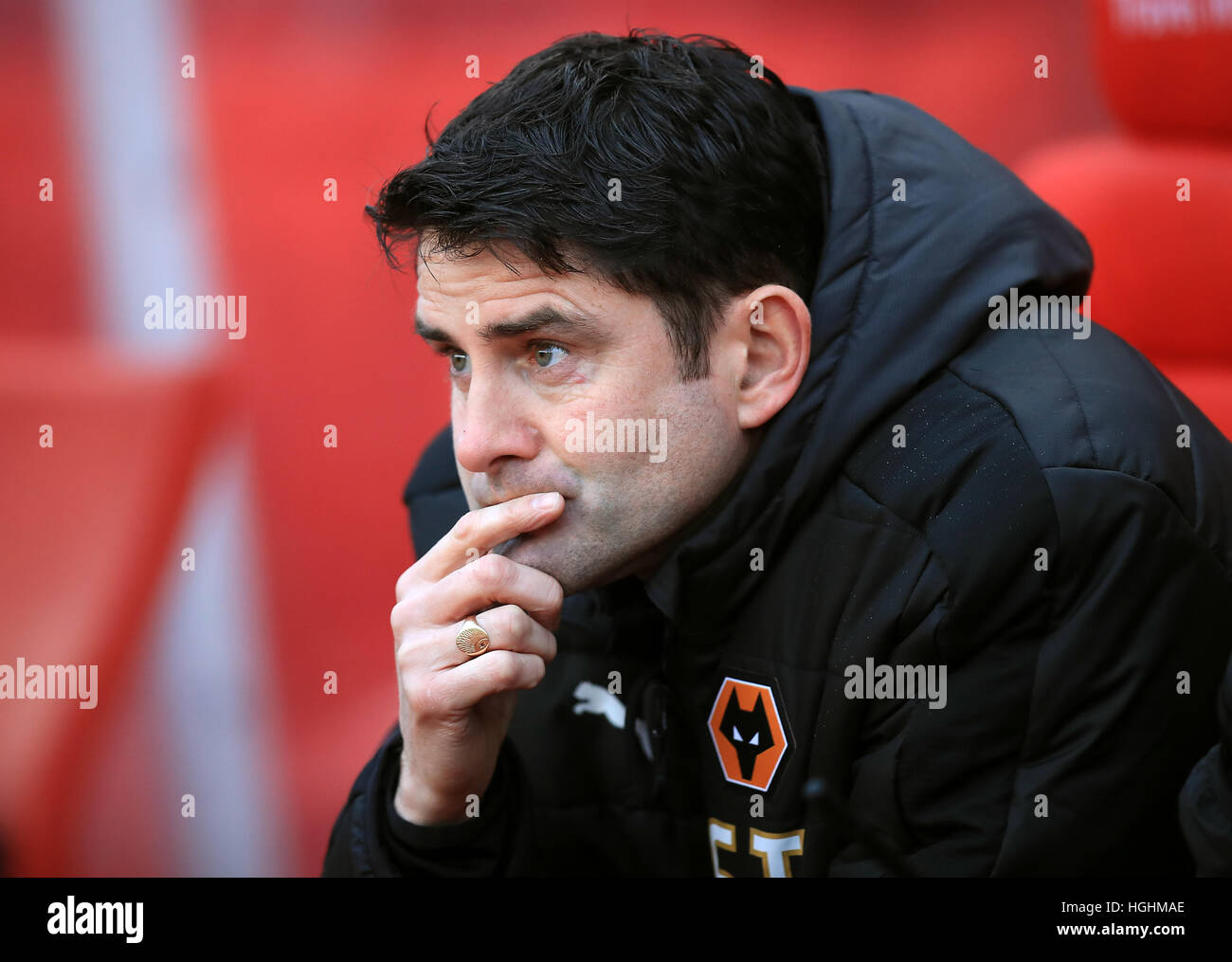 Wolverhampton Wanderers First Team coach Stuart Taylor Stock Photo