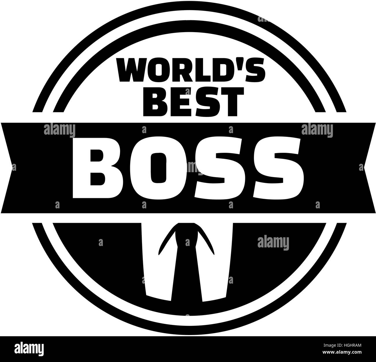 World's best boss Stock Photo - Alamy