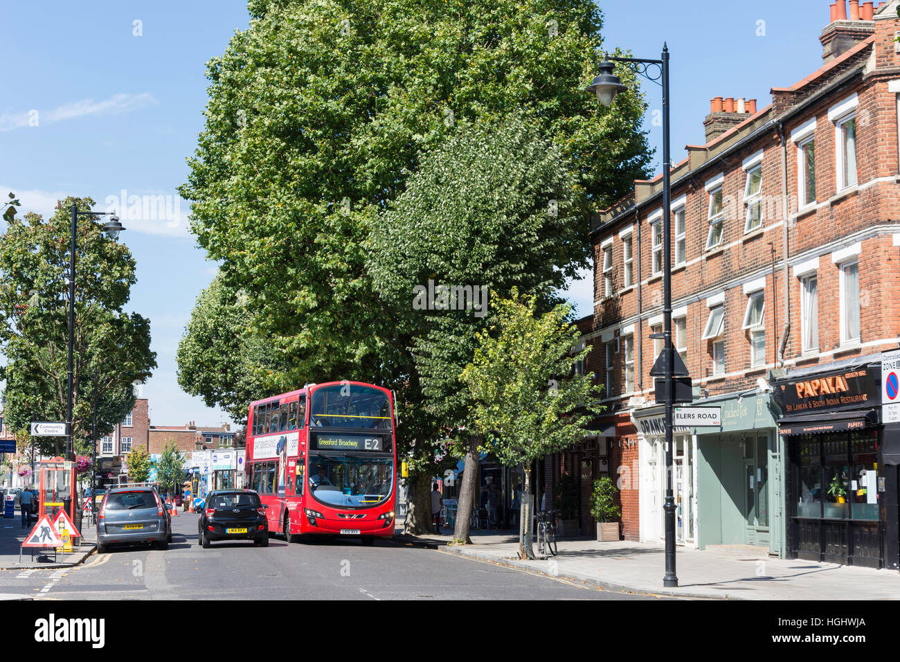 Northfield avenue northfields london borough hires stock photography