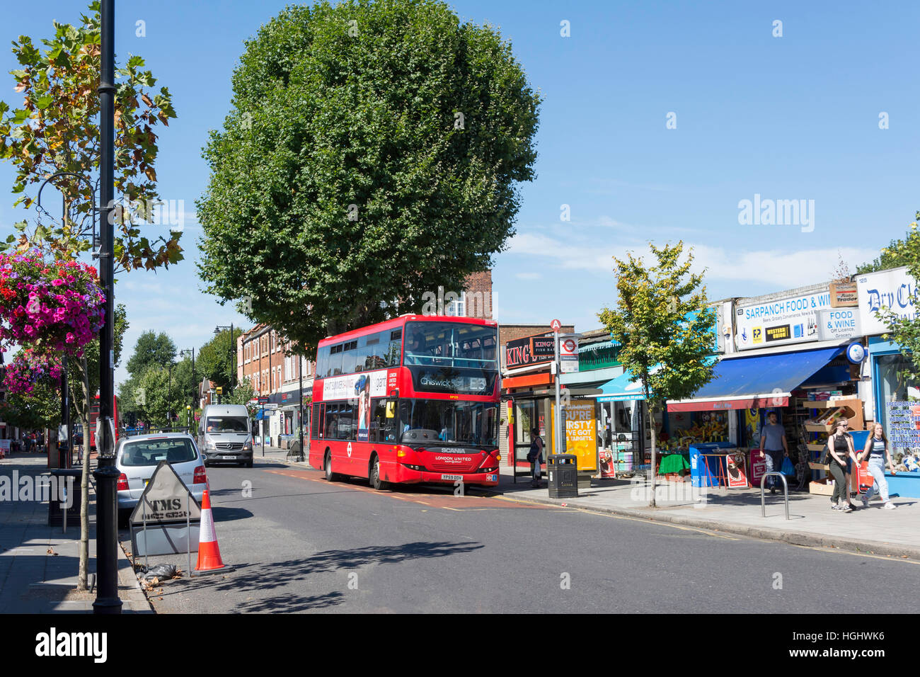 Northfield avenue northfields london borough hires stock photography