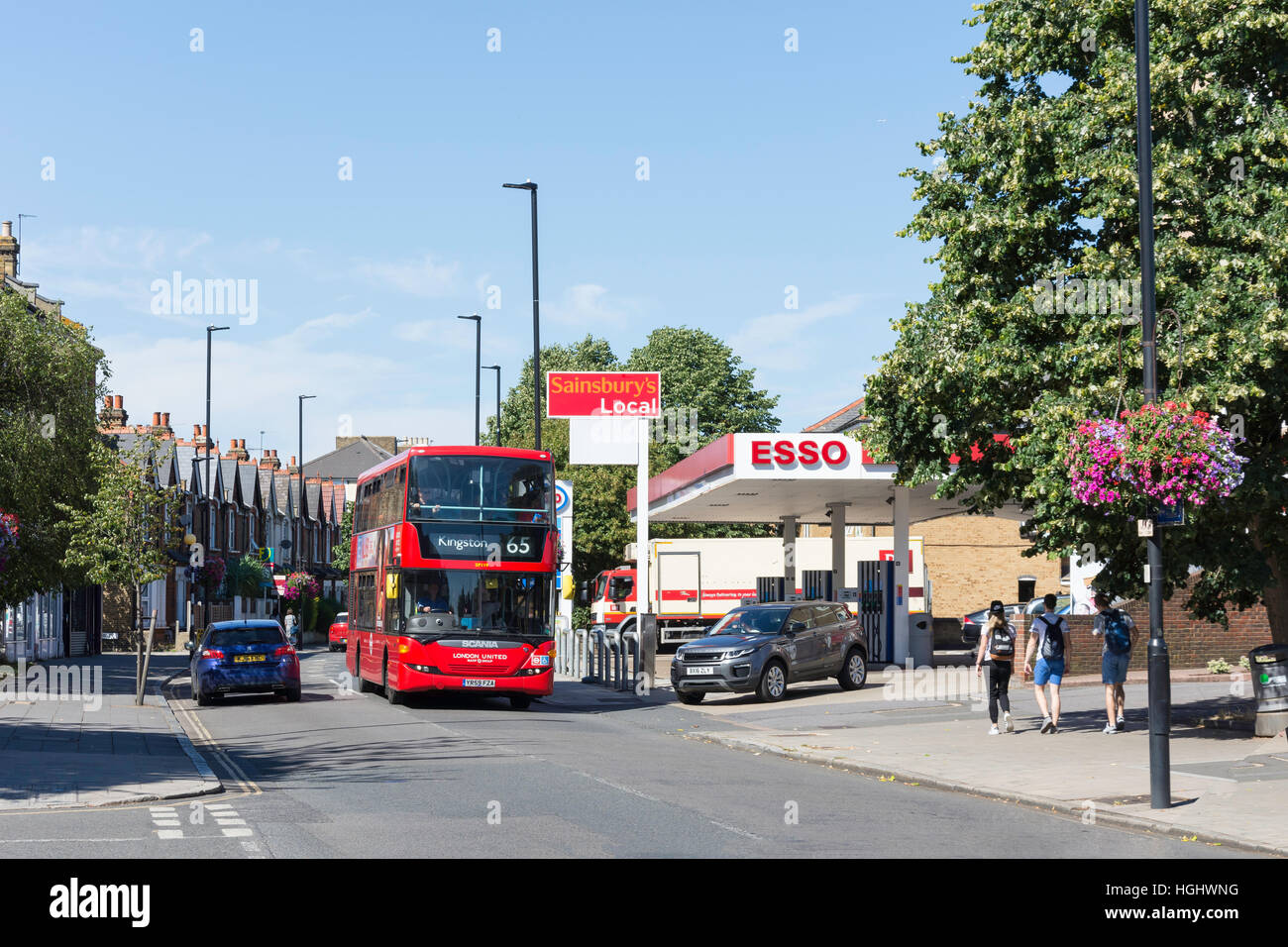 South Ealing Road, Ealing, London Borough of Ealing, Greater London, England, United Kingdom Stock Photo