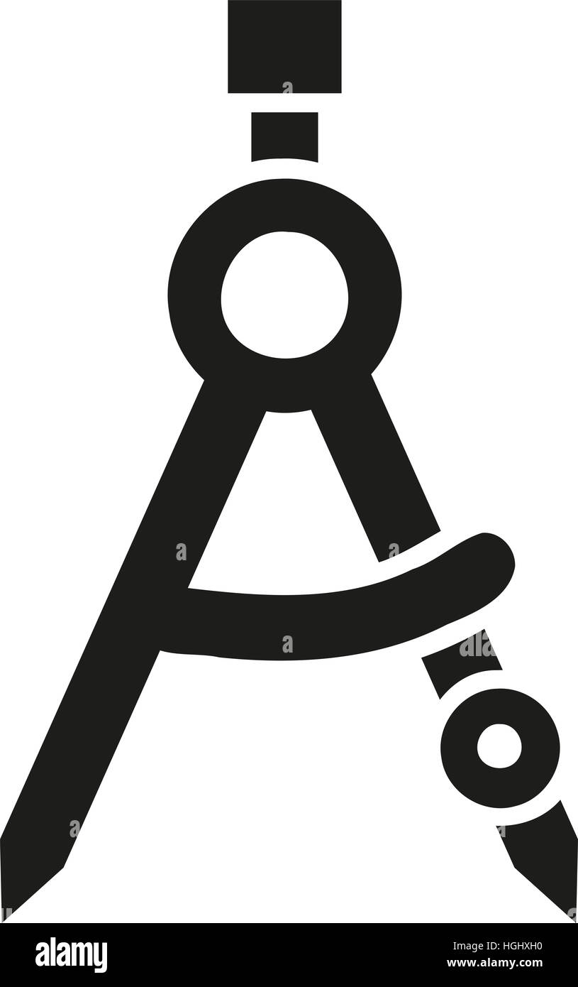 Circle compass icon Stock Photo Alamy