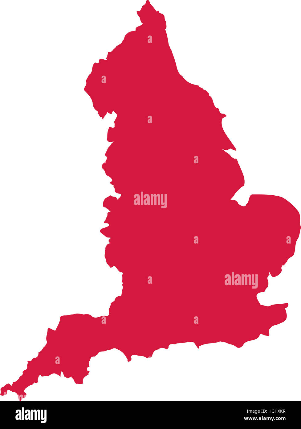 England map Stock Photo