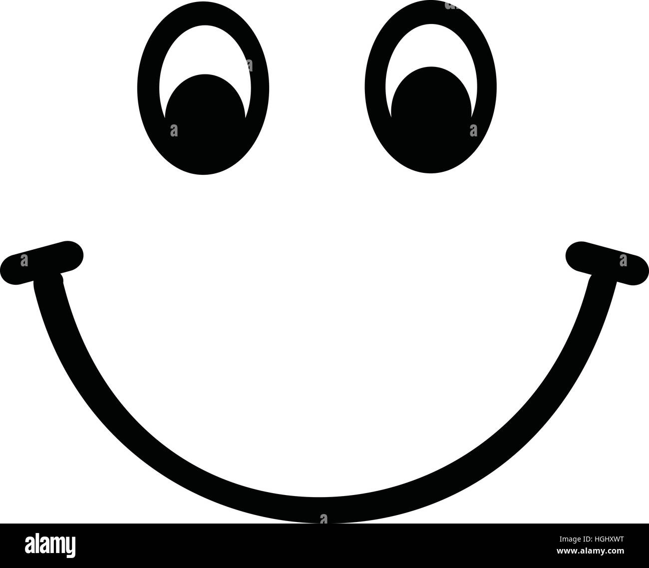 Smiley face Stock Photo