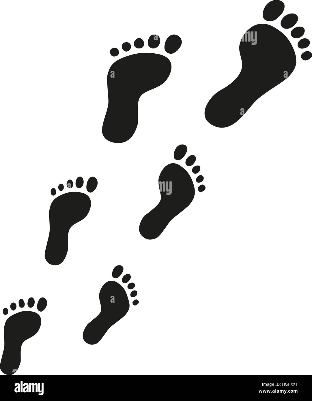 footprint walking