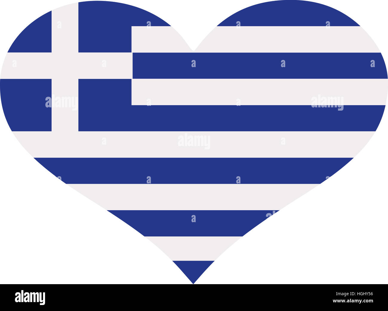 Greece flag Stock Photo