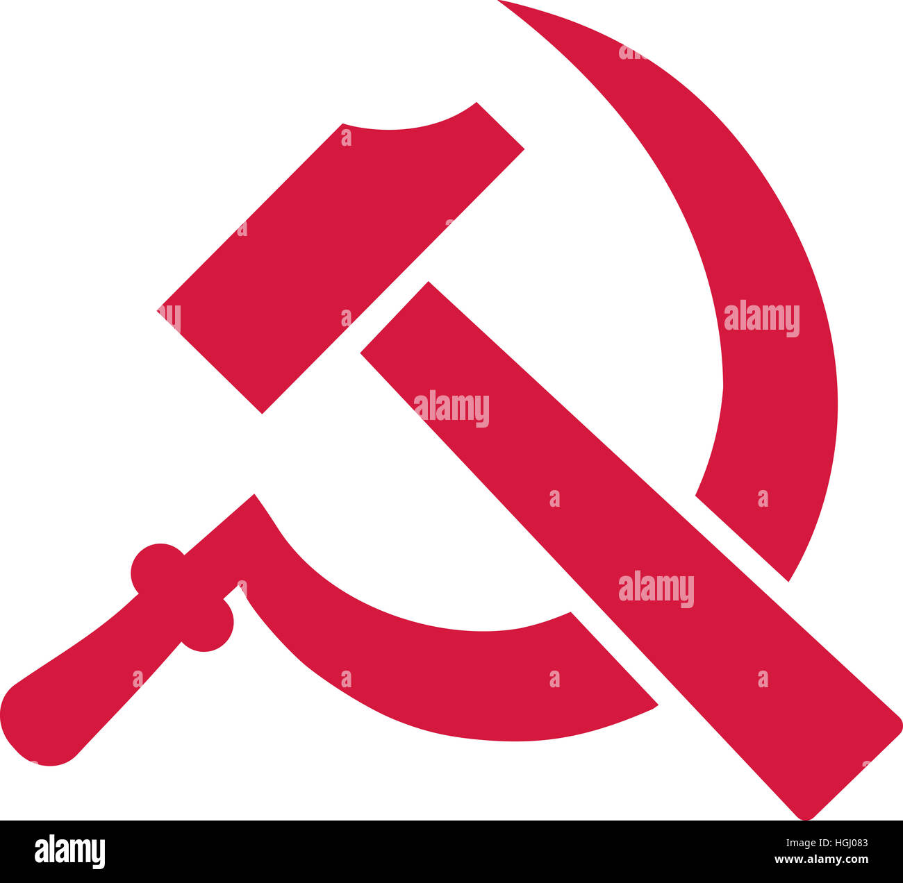 Hammer and sickle hi-res stock photography and images - Alamy