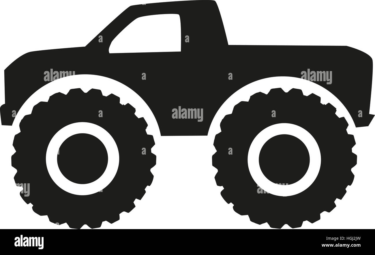 Monster truck Black and White Stock Photos & Images - Alamy