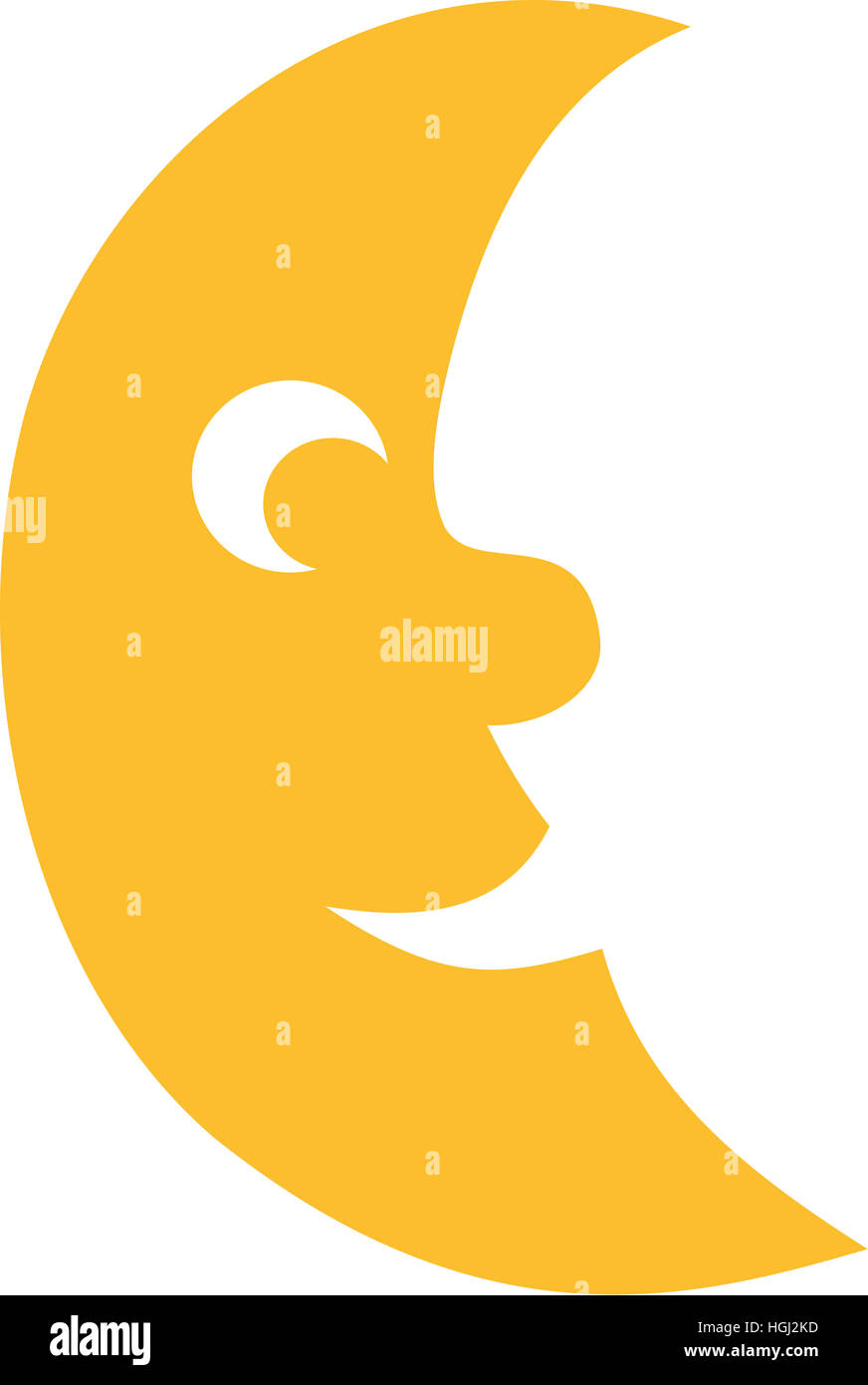 Smiling face crescent moon hires stock photography and images Alamy