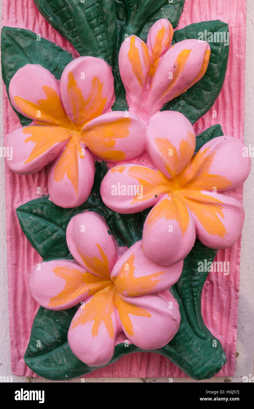 flower wall texture or background,process color Stock Photo Alamy