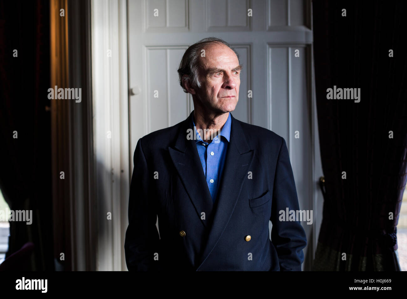 Explorer Sir Ranulph Fiennes Stock Photo