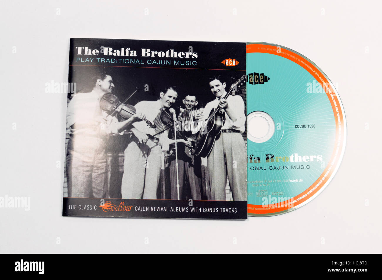 The Balfa Brothers 'Play traditional Cajun music' album Stock Photo