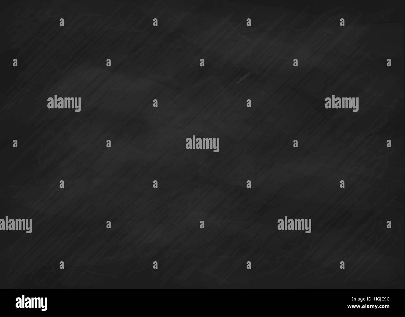 Used empty chalk board with scratches and stains from whiting chalk and ...