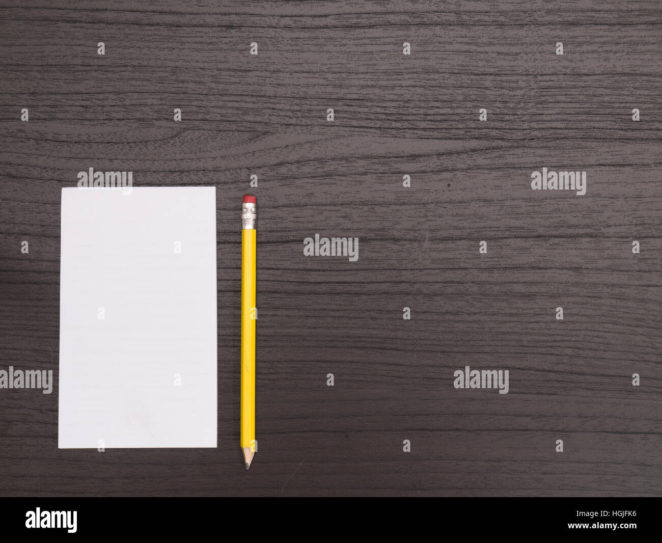 Notepad and pencil hi-res stock photography and images - Alamy