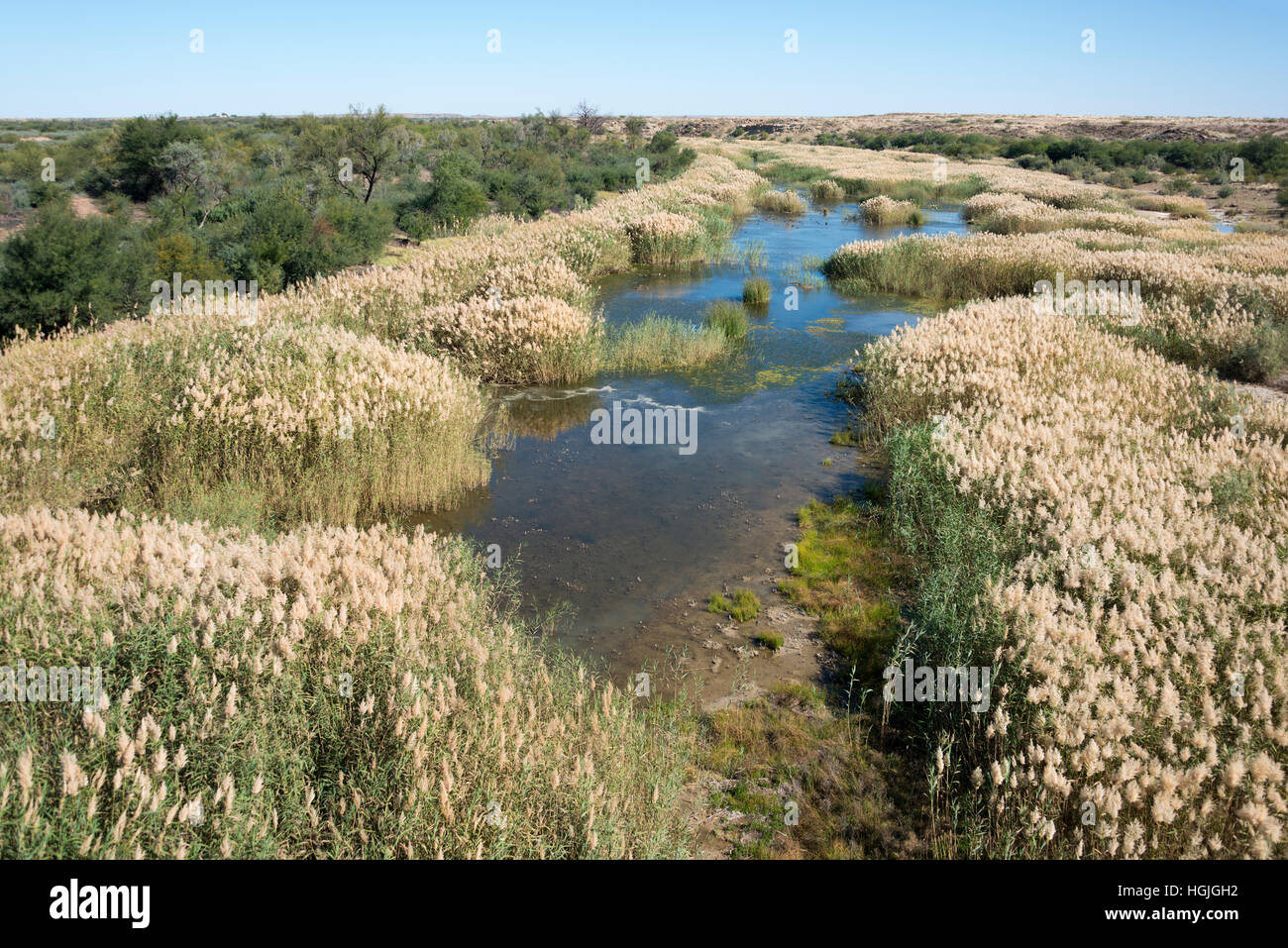 Fish River, Mariental, Namibia Stock Photo