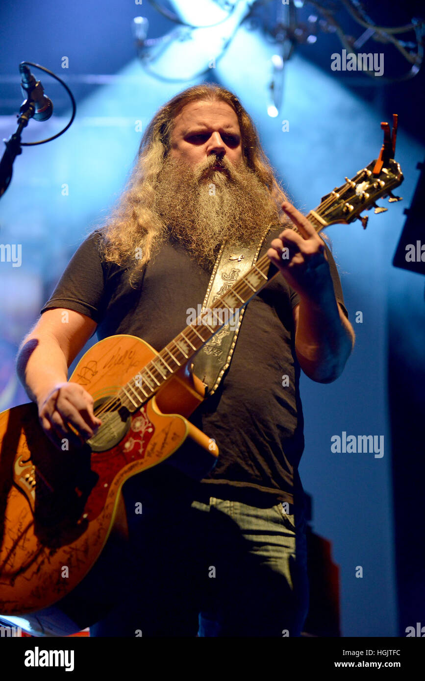 Hollywood, USA. 21st Jan, 2017. Jamey Johnson performs at The Last