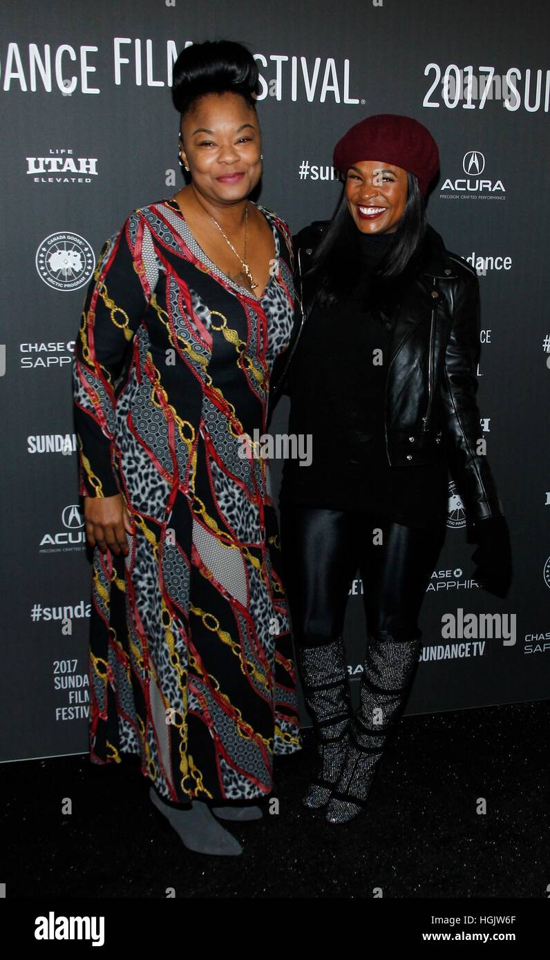 Park City, USA. 22nd Jan, 2017. Roxanne Shante, Nia Long at arrivals