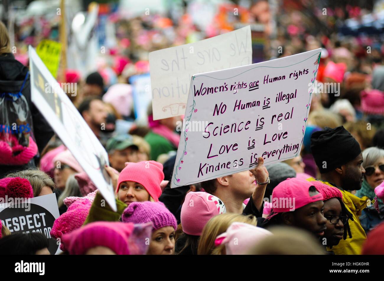 Washington, DC, USA. 21st Jan, 2017. in attendance for Women's March on ...