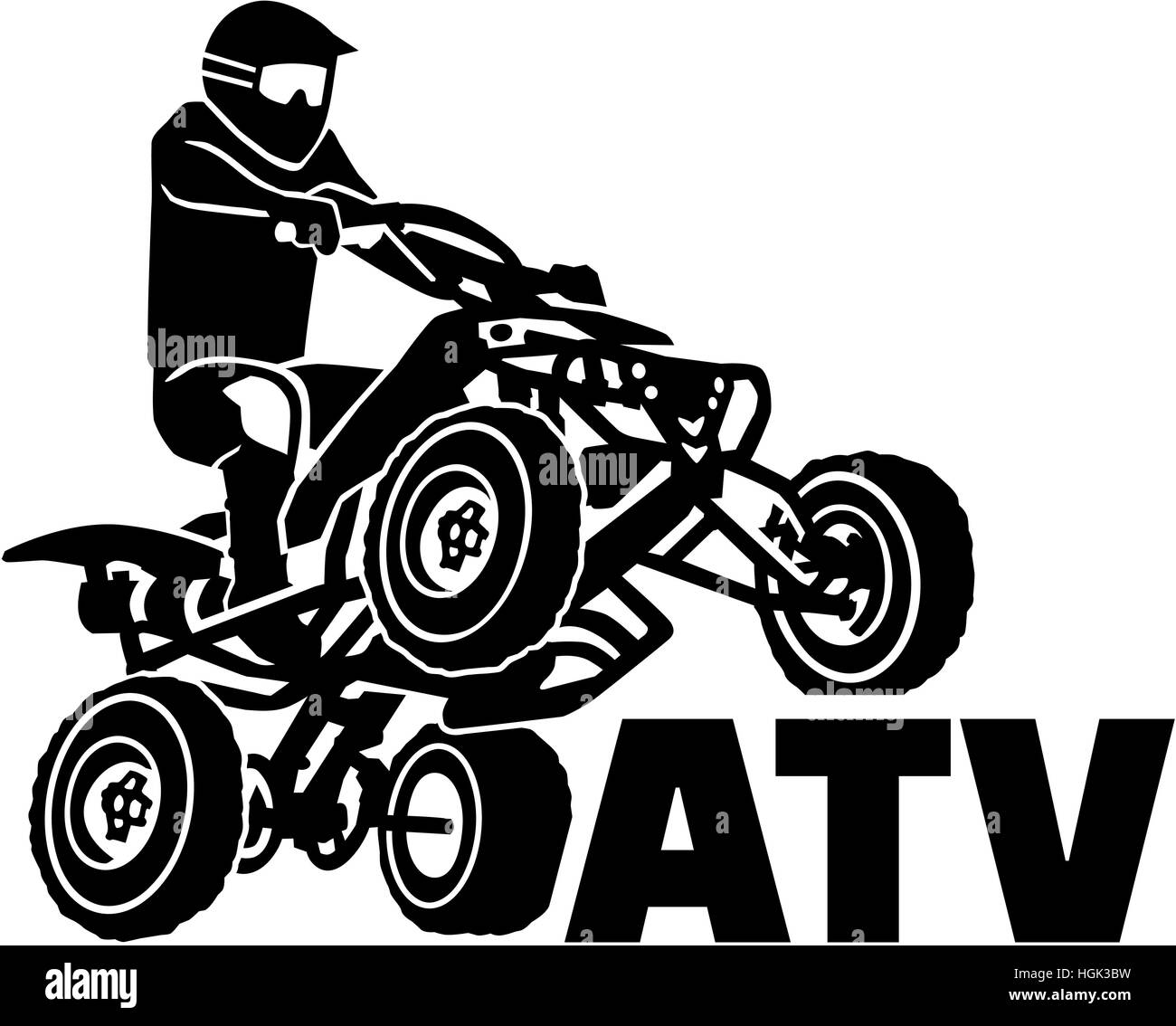 Atv mud Black and White Stock Photos & Images Alamy