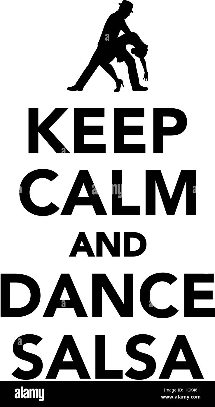 Salsa Dance Clipart Bw