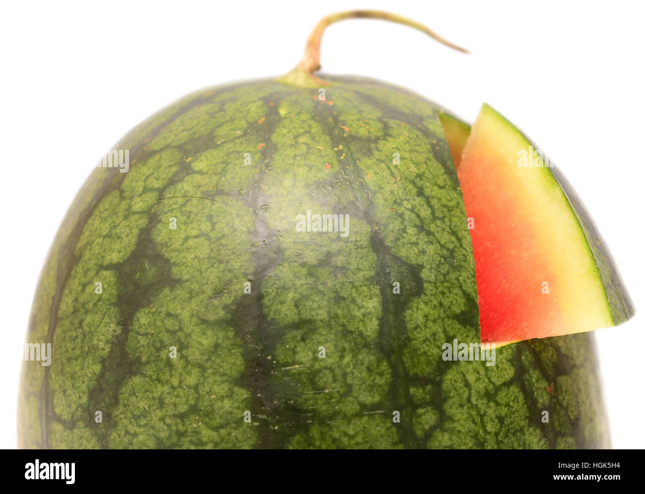 Watermelon isolated on white background Stock Photo - Alamy