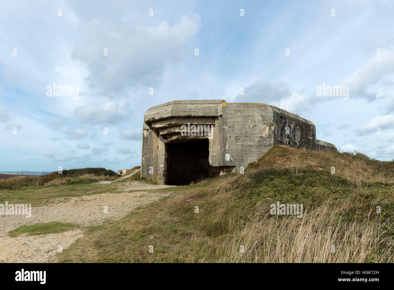 German World War II Bunkers at Crozon, Brittany, France Stock Photo - Alamy