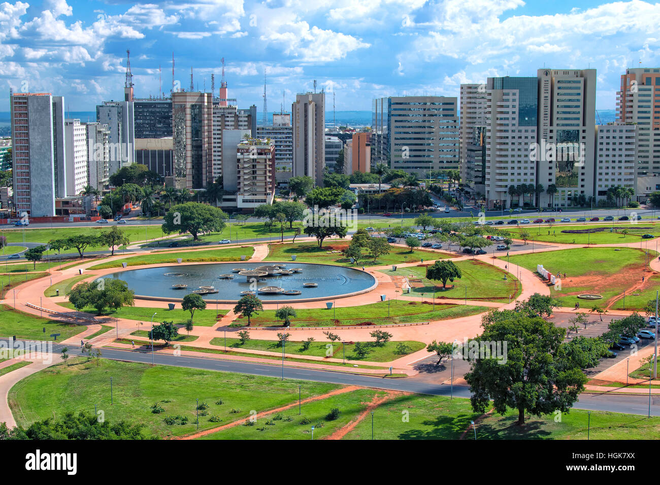 Brasilia skyline Stock Photo