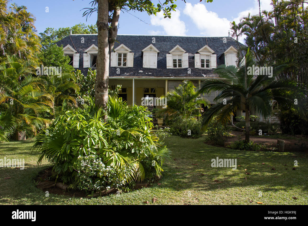Eureka, a historic mansion in Moka, Mauritius Stock Photo Alamy