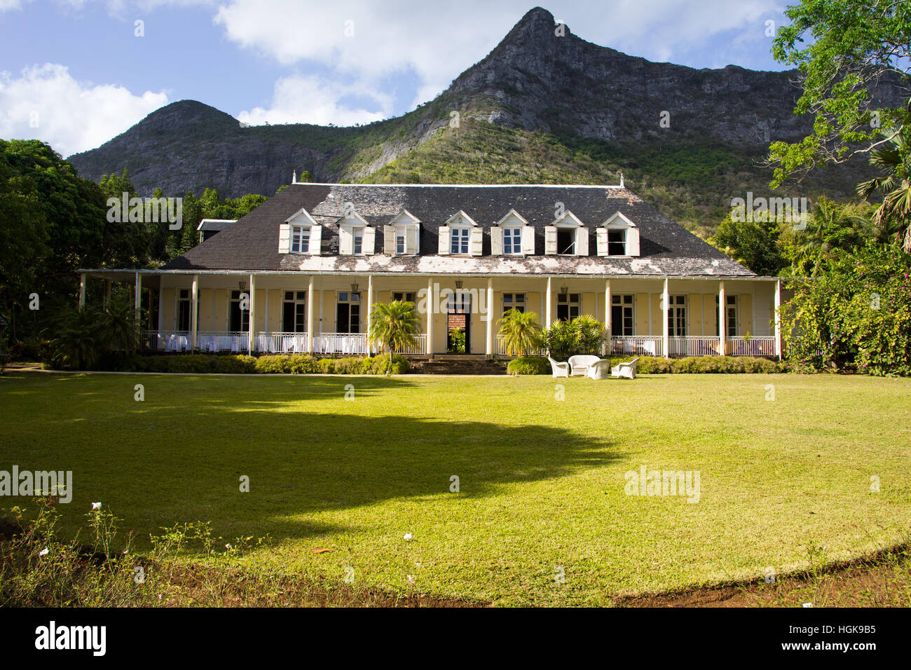 Eureka, a historic mansion in Moka, Mauritius Stock Photo Alamy