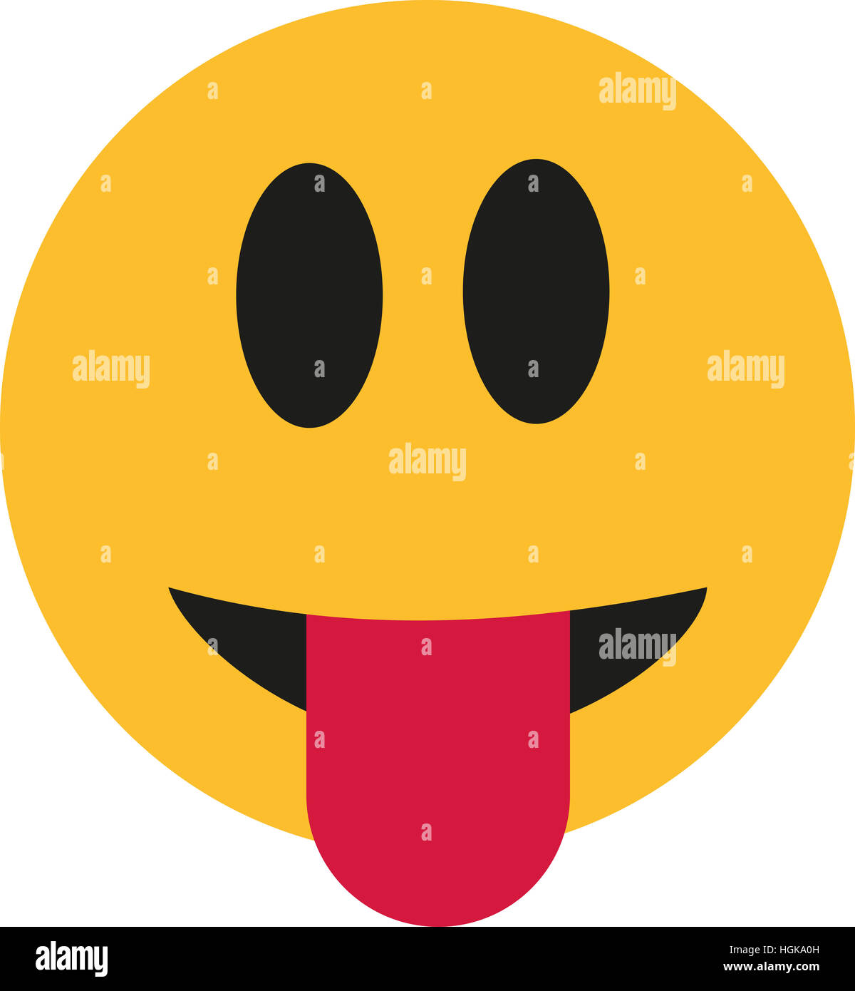 smiley face with tongue sticking out emoticon