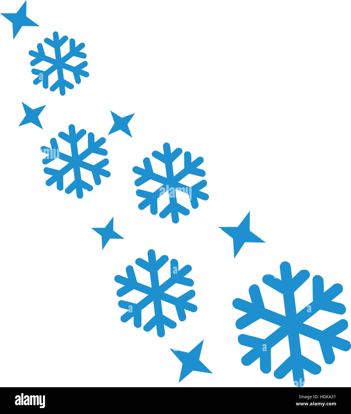 Snowflake isolated snow snowflakes white hi-res stock photography