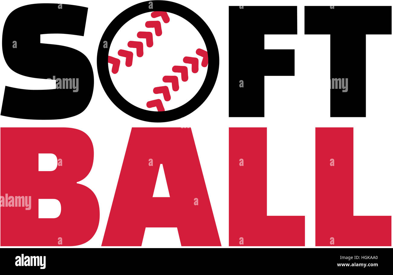 Softball word hires stock photography and images Alamy