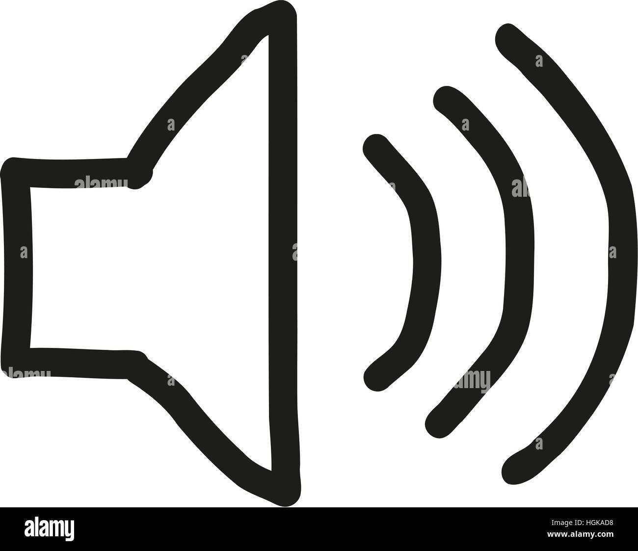 Speaker music icon Stock Photo Alamy