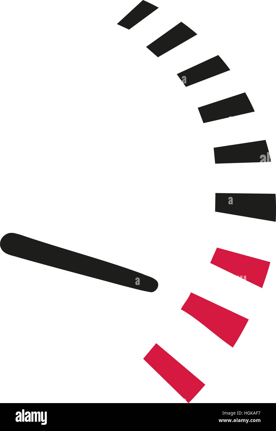 Speedometer speed at the limit Stock Photo Alamy