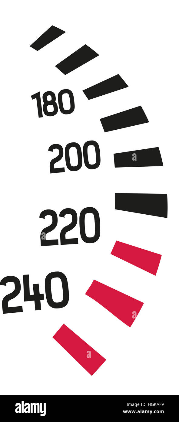 Speedometer speedo Cut Out Stock Images & Pictures Alamy