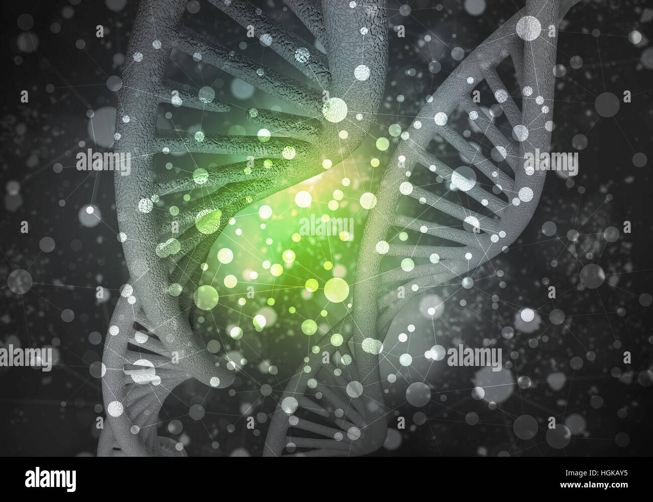 DNA molecules background, 3D rendering Stock Photo - Alamy