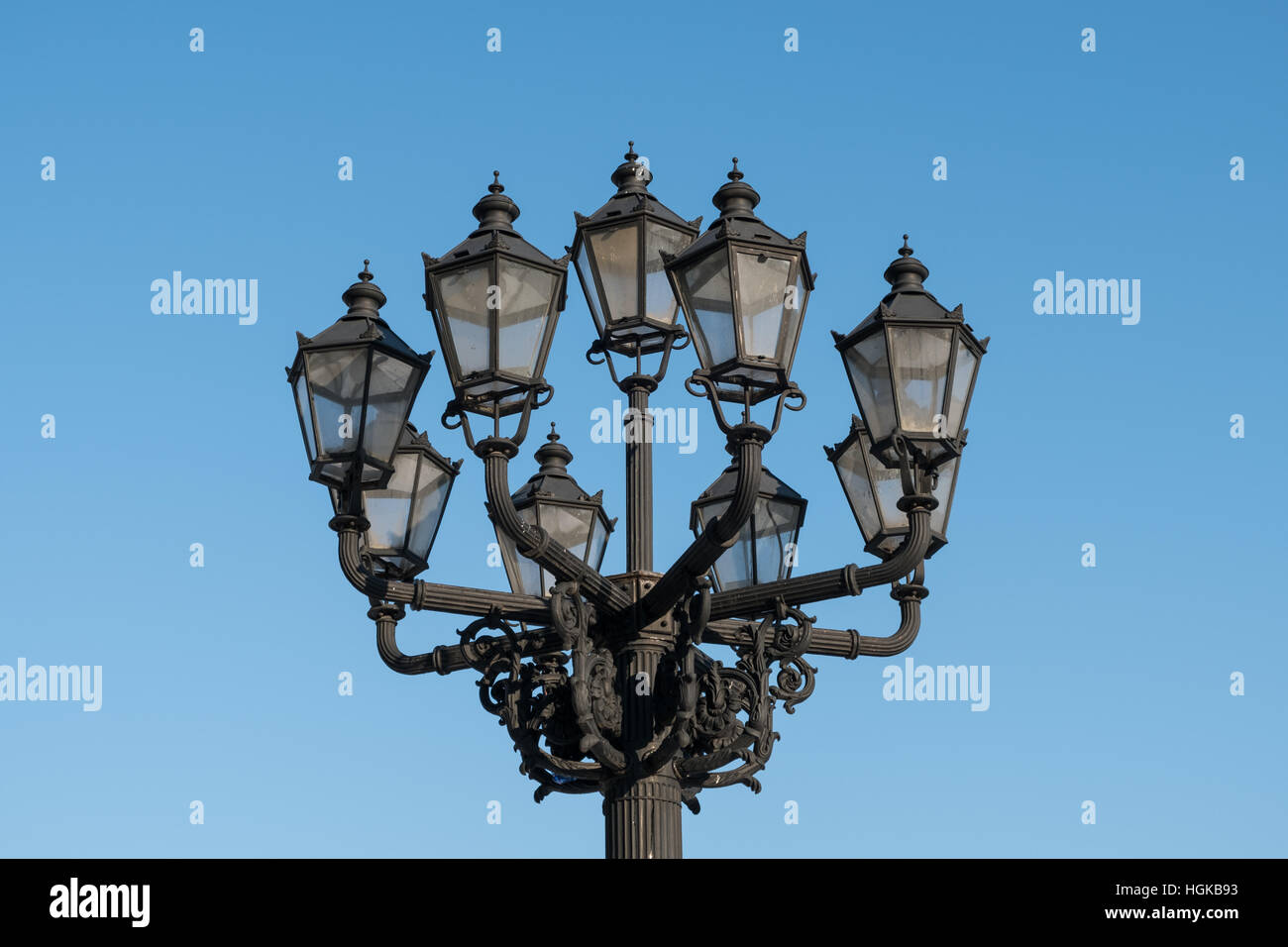 Old street light design hi-res stock photography and images - Alamy